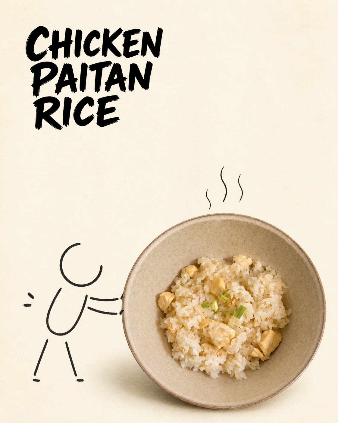 Chicken Paitan Rice food poster
